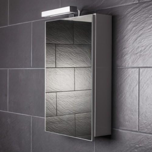 Galdem Spiegelschrank Start40 Spiegelschrank 40 Cm 1 Turig Halogen Beleuchtung Softclose Funktion Steckdose Badezimmer Spiegel Auch Als Flurspiegel Gee Amazon De Kuche Haushalt