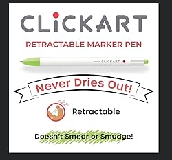 Zebra Pen Click Art Retractable Marker Pen, Fine