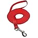Hulless 20 Feet dog leash,Nylon training leash,Dog traction rope,Red dog leashes for small dogs,Great for dog training,Play,Camping or Backyard.
