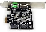 StarTech 2 Port PCIe SATA eSATA Controller Card 6Gbps PCIe SATA III Dual Port view 5