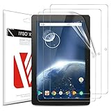IVSO Screen Protector for Dragon Touch X10 2018 Tablet, Premium Crystal HD Clear Scratch Resistant -3 Pack for Dragon Touch X10 2018 Tablet