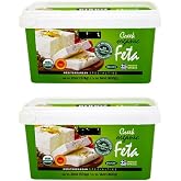Greek Organic Feta Cheese 400g tub Pack of 2