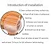 Pack 8 - Clear Furniture Corner Protectors Guards Keep Children Safe From Injury Stop Child Head Injuries Baby Proof Corner Safety Bumpers Guards Covers Cushions High Resistant Adhesive Gel (8)