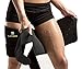 NEW- Slim Gear Arm and Thigh Wraps - Neoprene Thigh Trimmers for Women & Men- 4 Piece Kit (Large)
