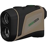 GREEN SHOT Range Finder for Hunting, 1200Y Golf Hunting Rangefinder, 6X Magnification Laser Rangefinder, Waterproof Range Finder for Hunter with Slope Mode, Free Battery, Carrying Case