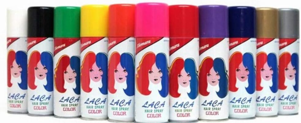 Coloured Hairspray