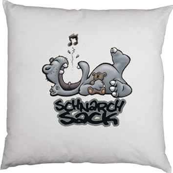 Lustige Witzige Coole Fun Sprüche Schnarch Sack Kissen