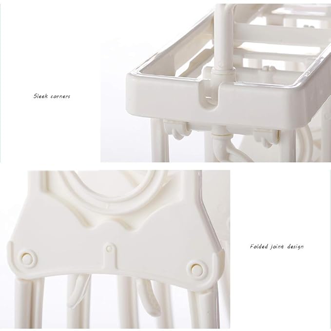 20.4x17.3 Inch Colgadores de Ropa Percha QFFL 7 Racks de Secado