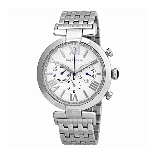 Guy laroche cream dial mens multifunction watch g2009-0…