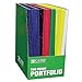 C-Line Two-Pocket Paper Portfolio, 1 Case of 100 Folders, Assorted Colors (05300-100)