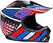 Fuel Helmets SH-ORJ016 Youth Off-Road Helmet, Multicolor, Large