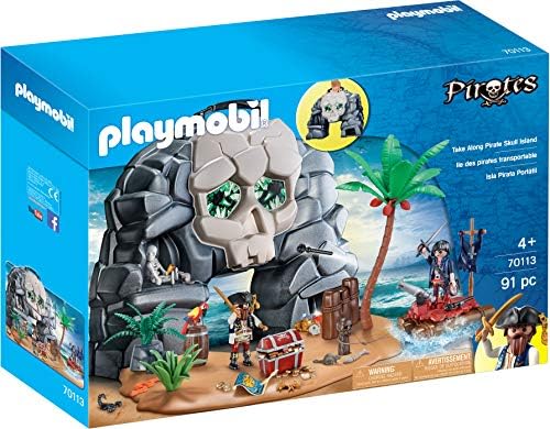 PLAYMOBIL 70113 Take Along Pirate Skull 