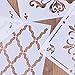 LOCOLO 3Pcs Mandalas Stencils Reusable 12x12 inch Tile Floor Stencil for Floor Furniture Wood Painting DIY Home Decor Drawing Art