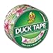 Duck Brand 284631 Printed Duct Tape Single Roll, 1.88 Inches x 10 Yards, Tropics
