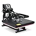 Mophorn Heat Press Heat Press Machine Heat Press Machine for T Shirts 15x15 Inch Semiauto Open Digital LCD Timer Rigid Steel Frame High Level(15x15 Inch Semiauto Open)