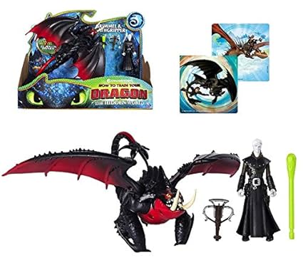 Tv Movies Video Games How To Train Your Dragon Viking The Hidden World Grimmel Deathgripper Action Figures Tv Movies Video Games