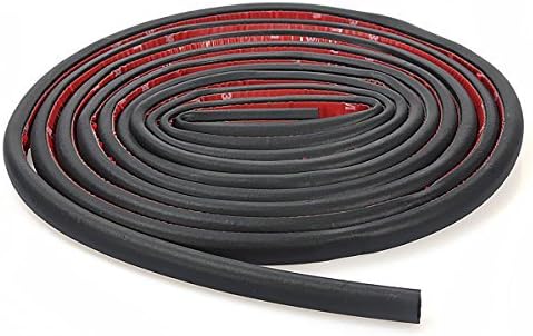 4M D-shape Car Truck Motor Door Rubber Seal Strip Weather-strip Seal by Kittycat Shop