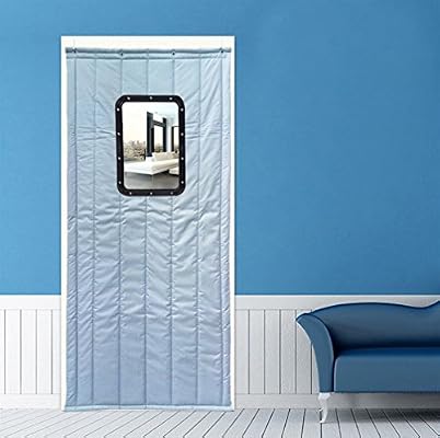 Icegrey Warmeschutzvorhang Mit Fenster Fur Tur Isolier Schutz
