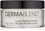Dermablend Loose Translucent Setting Powder for Up to 16 Hours of Coverage, Original, 1 oz.