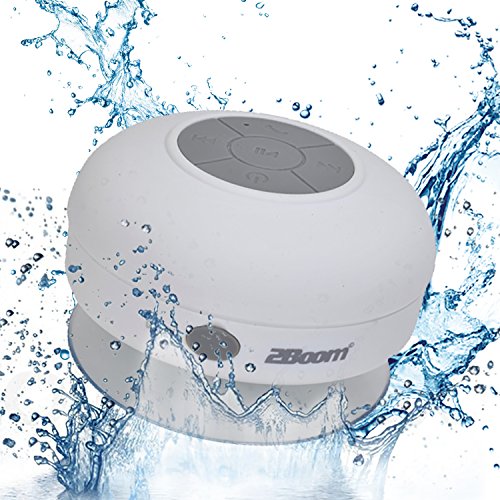 2BOOM Aqua Jam Portable Bluetooth Wireless Water Resistant Shower
