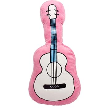 Guitar Pillow Stuffed Plush Toy Bed Sofa Pillow Cushion For Kids