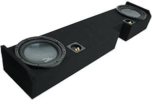 01-14 Ford F250 F350 Ext Super Cab Truck Harmony R104 Dual 10" Sub Box Enclosure