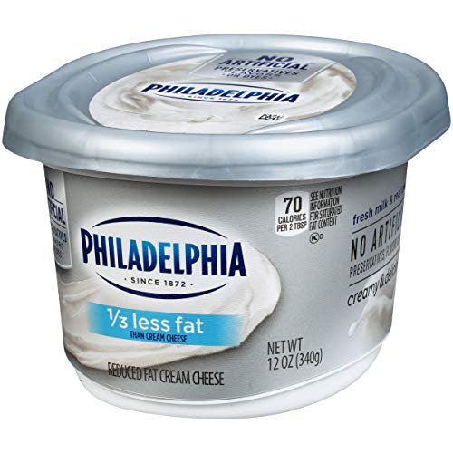 3 Philadelphia+Cream+Cheese+Less+Fat