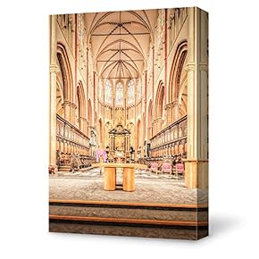 Canvas Wall Art for Living Room,Bedroom Home Artwork Paintings Church Ready to Hang - 12x18 inches
