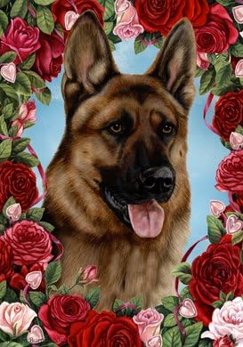 german shepherd valentine