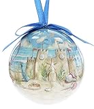 Sandcastle High Gloss Resin Christmas Ornament