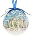 Sandcastle High Gloss Resin Christmas Ornament