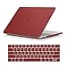 Se7enline Compatible with MacBook Pro 13 inch Case Laptop Cover 2016-2024 for Mac Pro 13 inch M1/M2 A2338/A2251/A2289/A1706/A1989/A2159 with Touch Bar&Keyboard Skin, Wine Red