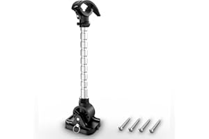 MARKETTY Trolling Motor Stabilizer Mount 1862060 MKA-60 Compatible With Minn Kota Terrova/Riptide Terrova/Ulterra/Riptide Ulterra/PowerDrive/Riptide PowerDrive Black With 4 Installation Screws