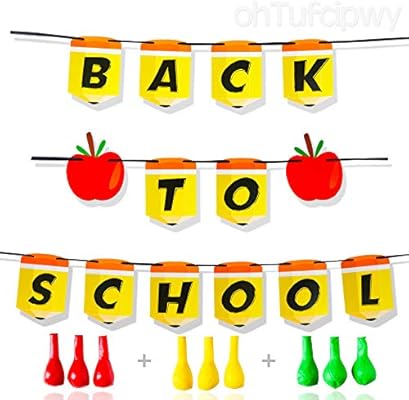 Back To School Banner Pencil Banner Teacher Banner Classroom