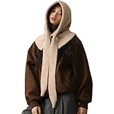 Balaclava Hood Hat Scarf Women 2 in 1 Knitted Crochet Hooded Scarf Beanie Hats Winter Beanies Hat Scarfs Set 2025