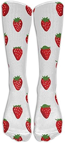 Flying XIE Strawberry Pattern Stocking Tube Sport Athletic Socks
