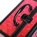 SHANY Chic Makeup Train Case Cosmetic Box Portable Makeup Case Cosmetics Beauty Organizer Jewelry storage with Locks, Multi trays Makeup Storage Box with Makeup Mirror - Ruby Red