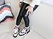 eshion® Girls Black Stretchy Faux Leather Skinny Pants Leggings Trousers