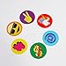 Social Media Party Supplies Cupcake Toppers for Birthday Decoration, 50pcs, Emojis, Peace Sign, Money, Hashtag, Assorted DesignsL8
