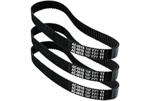 Redparts 3 Pack AC-0815 Air Compressor Belt for Dewalt Devilbiss Porter Cable Makita Sears Craftsman CAC-1311 CAC-1342