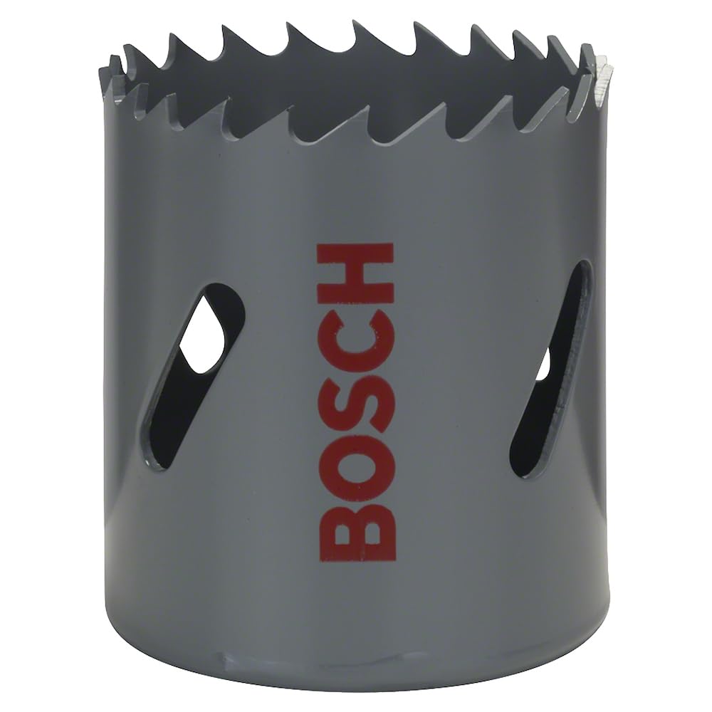 Bosch Professional 1x Hole Saw HSS Bi-metal for standard adapter (for various materials, Ø 46 mm, Accessory Rotary Drill)