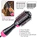 Hot Air Brush One-Step Hair Dryer & Volumizer, 4 in 1 Styler for Straightening, Curling, Salon Negative Ion brush Electric Blow Dryer Rotating Straightener Curl Brush For All hair reduce Frizzthumb 3