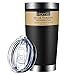 Homitt 20 oz Coffee Tumbler Stainless Steel Tumbler Double Wall Insulated Vacuum Tumbler, Sweat Free, Powder Coated Design with Splash Proof Sliding Lid for Both Cold & Hot Drinks Father‘s Gift
