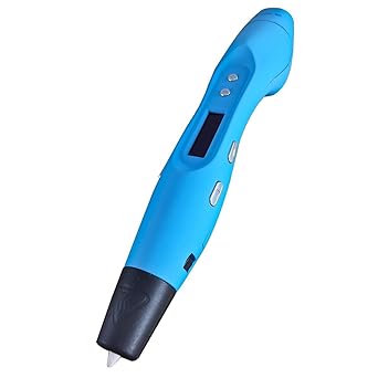 Amazon Com Scribbler 3d Pen V3 New Awesome Design Model Printing Drawing 3d Pen With Led Screen Different Colors Blue Toys Games