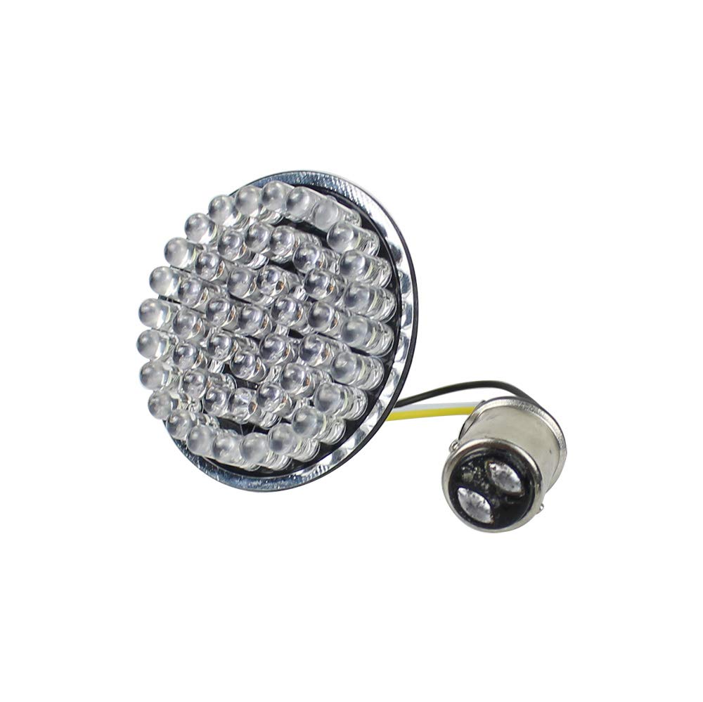 Motorcycle Headlight 5.75 Inch 5 3/4 Round LED Projection Headlight+2