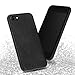 O-CONN Case Compatible iPhone 7/8, Skin-Friendly PU Case (Man-Made Leather) Shockproof of Heavy Duty Full Protective, No Fingerprints and Easy Clean-Black(Vintage Pattern)