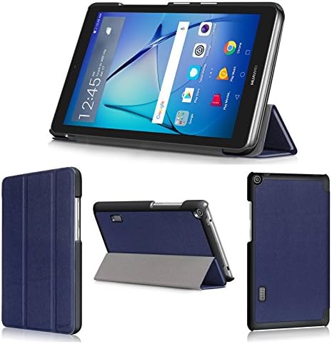 wisers Huawei MediaPad T3 7 7-inch Tablet Case/Cover, Slim Type, Dark Blue (Navy)