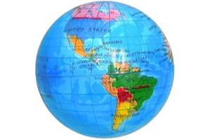 ALPI International, Ltd. Globe Squeeze Stress Ball - 3 inch