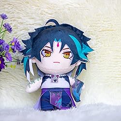Genshin Impact Plush Toys,8.7" Anime Xiao Stuffed