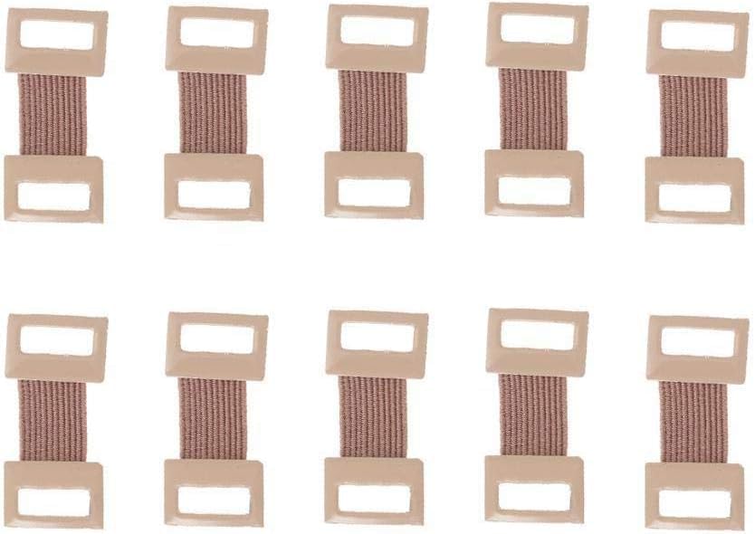 Photo 1 of 10pcs Skin Color Elastic Bandage Clips,Wrap Clips Stretch Metal Clips,Ace Bandage,Large Bandaids,Replaceable Wrap Clips Adhesive Bandages for Various Types Bandages